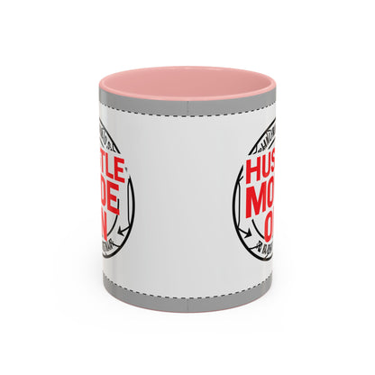 Hustle Mode On Coffee Mug — Motivational Accent Mug for Entrepreneurs (11/15oz)