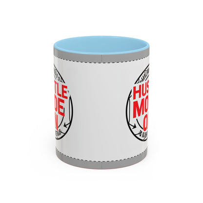 Hustle Mode On Coffee Mug — Motivational Accent Mug for Entrepreneurs (11/15oz)