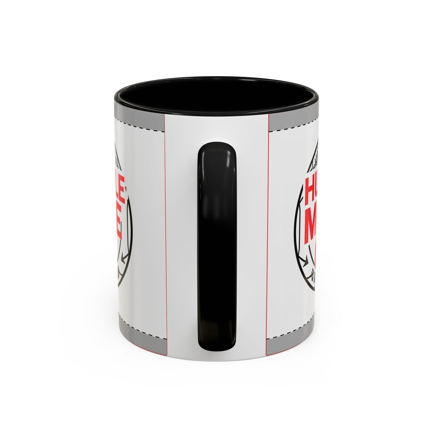 Hustle Mode On Coffee Mug — Motivational Accent Mug for Entrepreneurs (11/15oz)